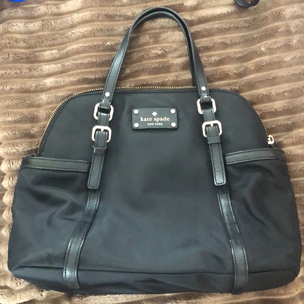 Kate Spade Nylon Purse w/ Leather Straps